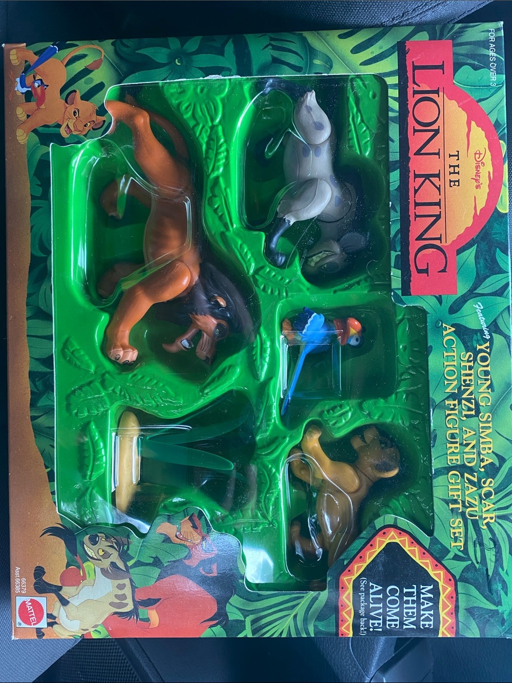 The Lion King feat. Young Simba, Scar,Shenzi and Zazu Action Figures *New In Box